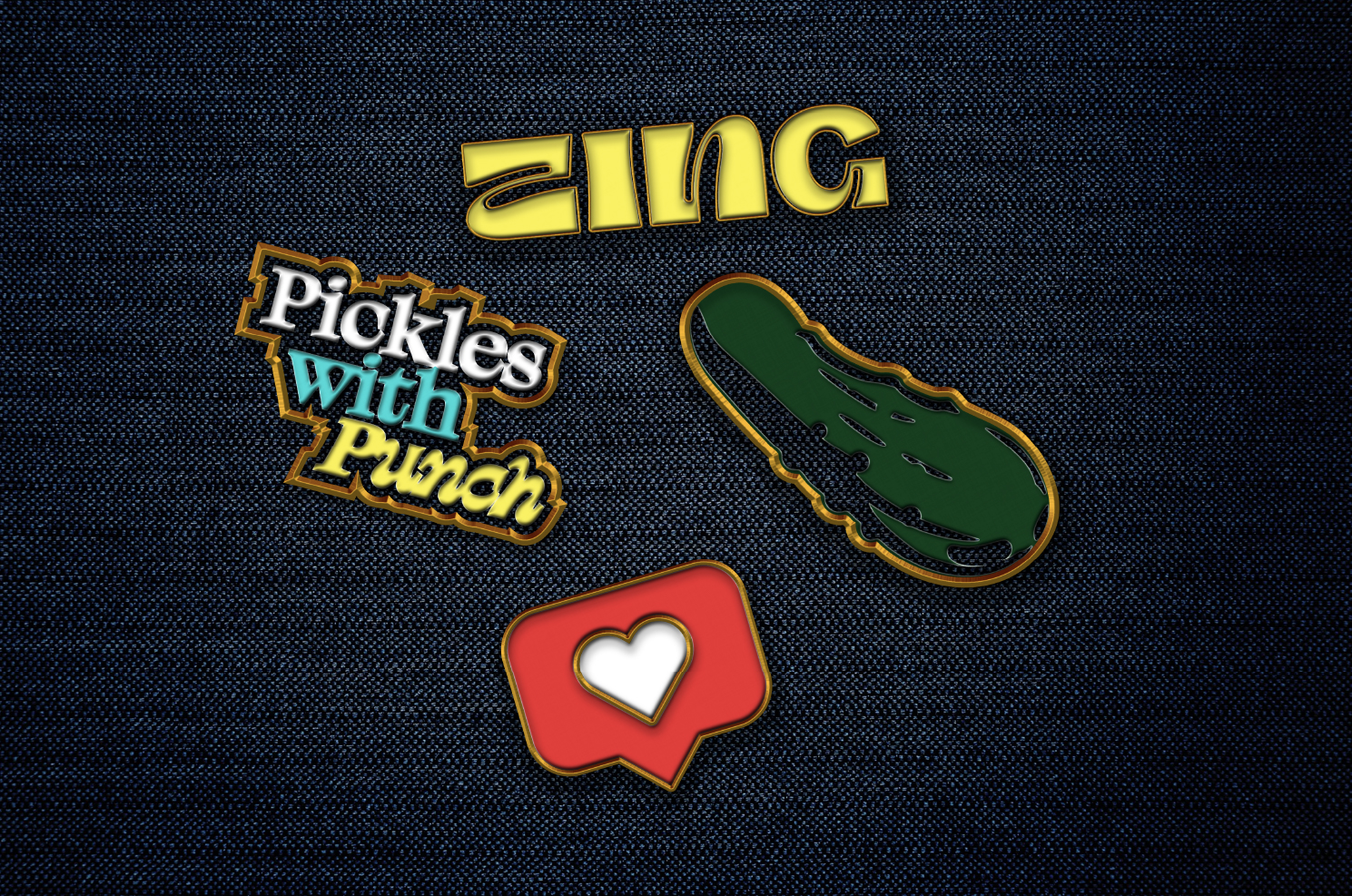 Zing Enamel Pin 01
